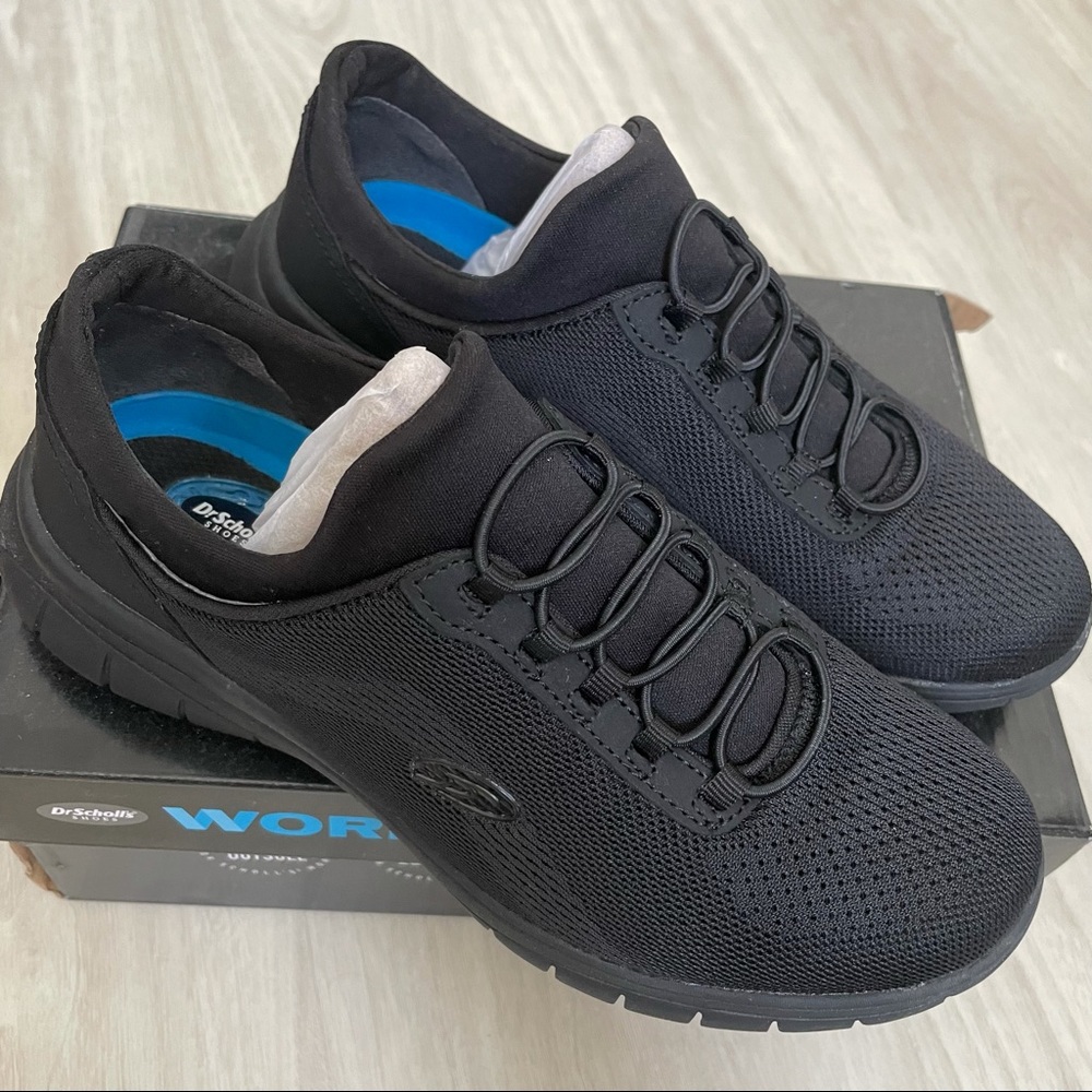 Dr Scholl’s Black WorkWear Shoes Size 6.5 Womens